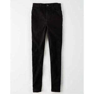 American Eagle Outfitters Black Skinny Jeans AE Dream Curvy High-Waisted Jegging
